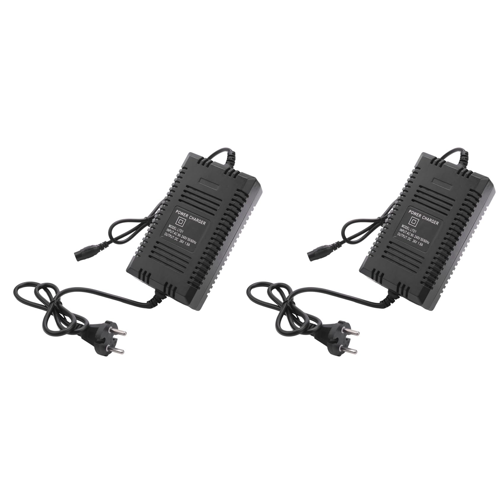 2X 36V 1.8A Chargeur de Batterie Au Plomb Chargeur de Fauteuil Roulant Chargeur de Chariot de Golf Vélo électrique Scooter Adaptateur Secteur Prise Européenne