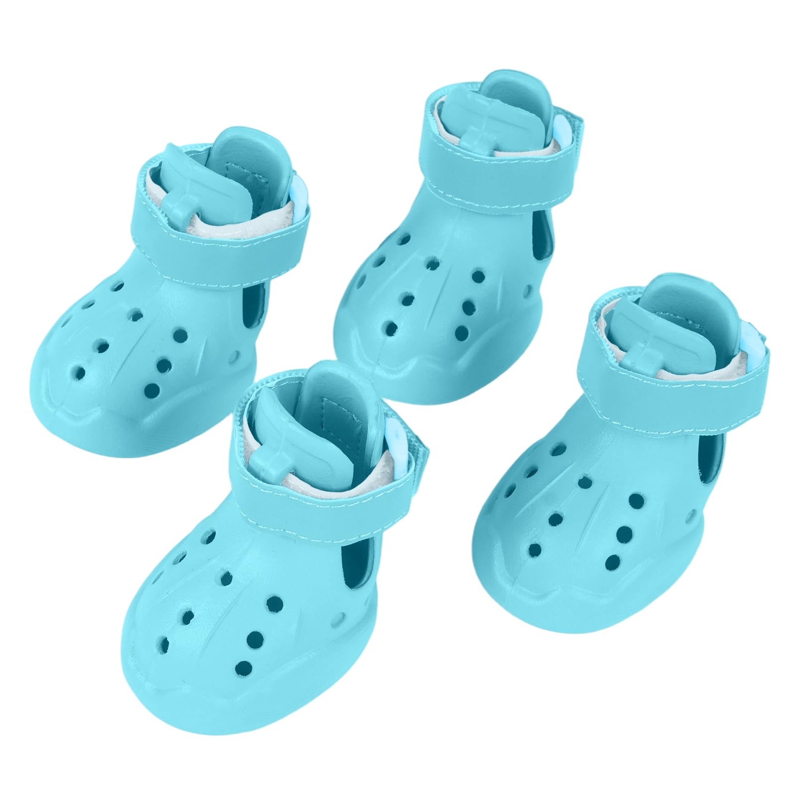 Hjyokuso Dog Shoes for Hot Pavement Small Dogs, Waterproof Dog Boots Paw Protectors for Injured Paws, Non-Slip Easy On Off Dog Booties for Walking Beach Snow