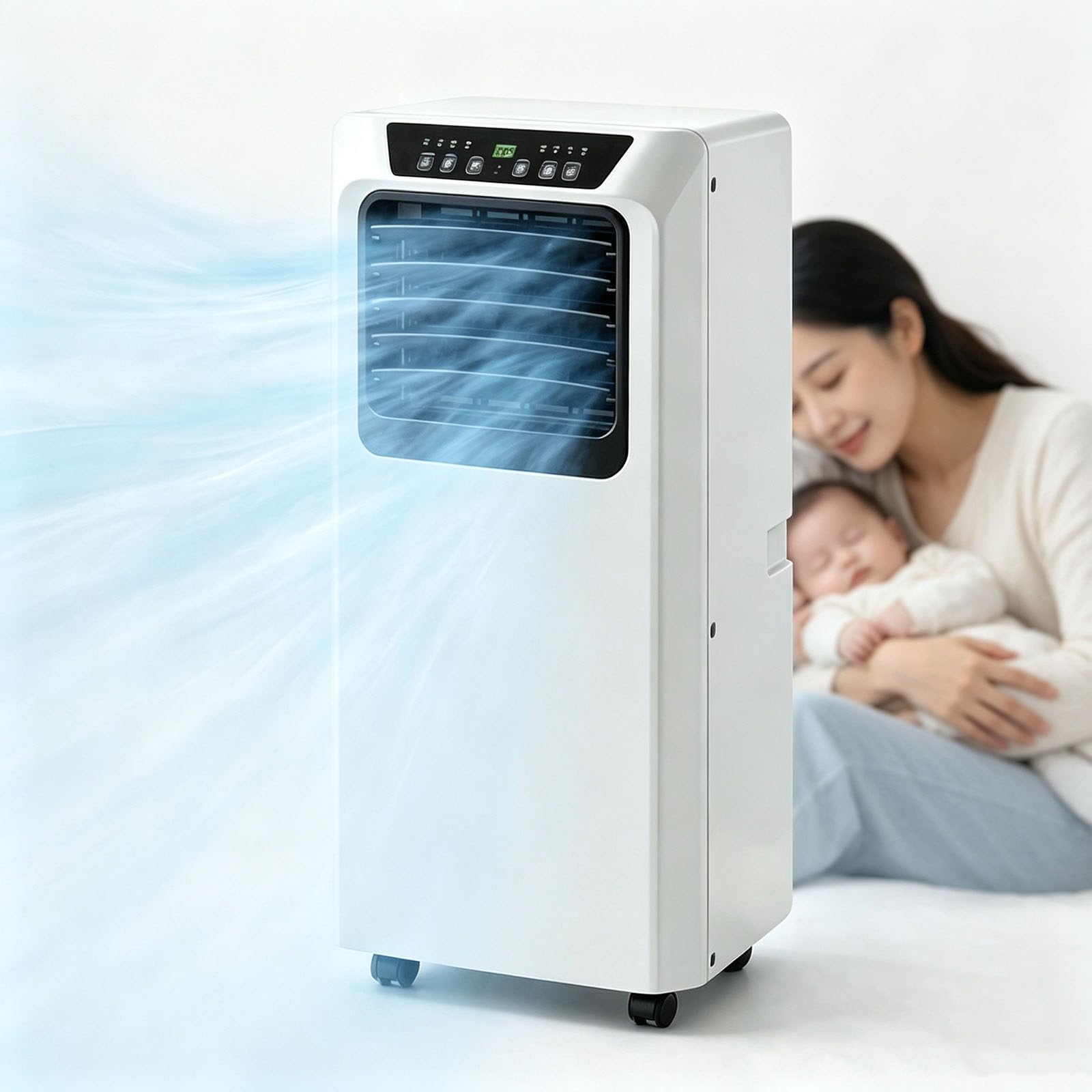 GBHJJ 9,000 BTU Portable Air Conditioner, Freestanding Air Conditioner