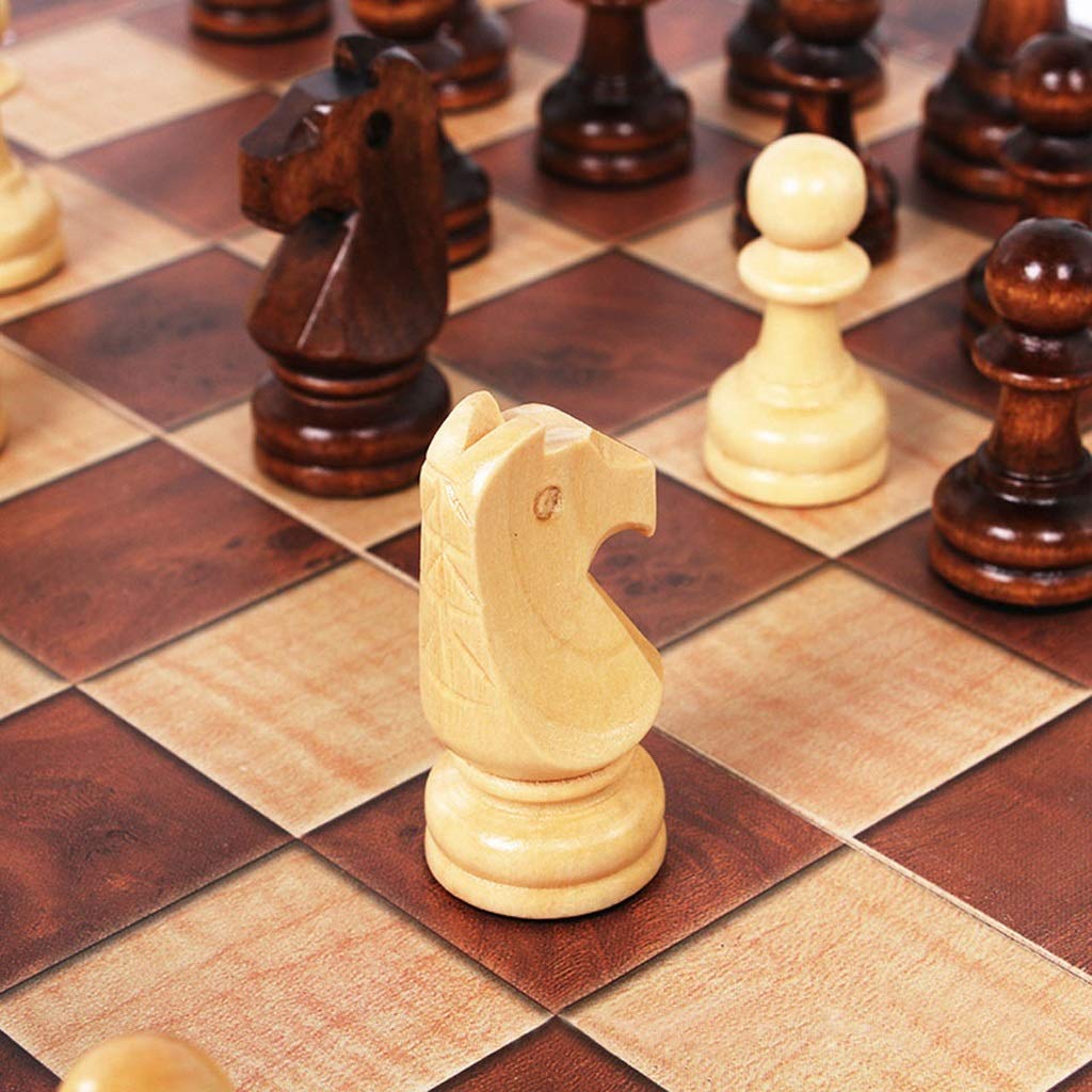 Juego de ajedrez hecho a mano juego de ajedrez plegable mesa de ajedrez de madera 3 en 1 29*29CM Juego de ajedrez hecho a mano juego de ajedrez plegable mesa de ajedrez de madera 3 en 1 29*29CM