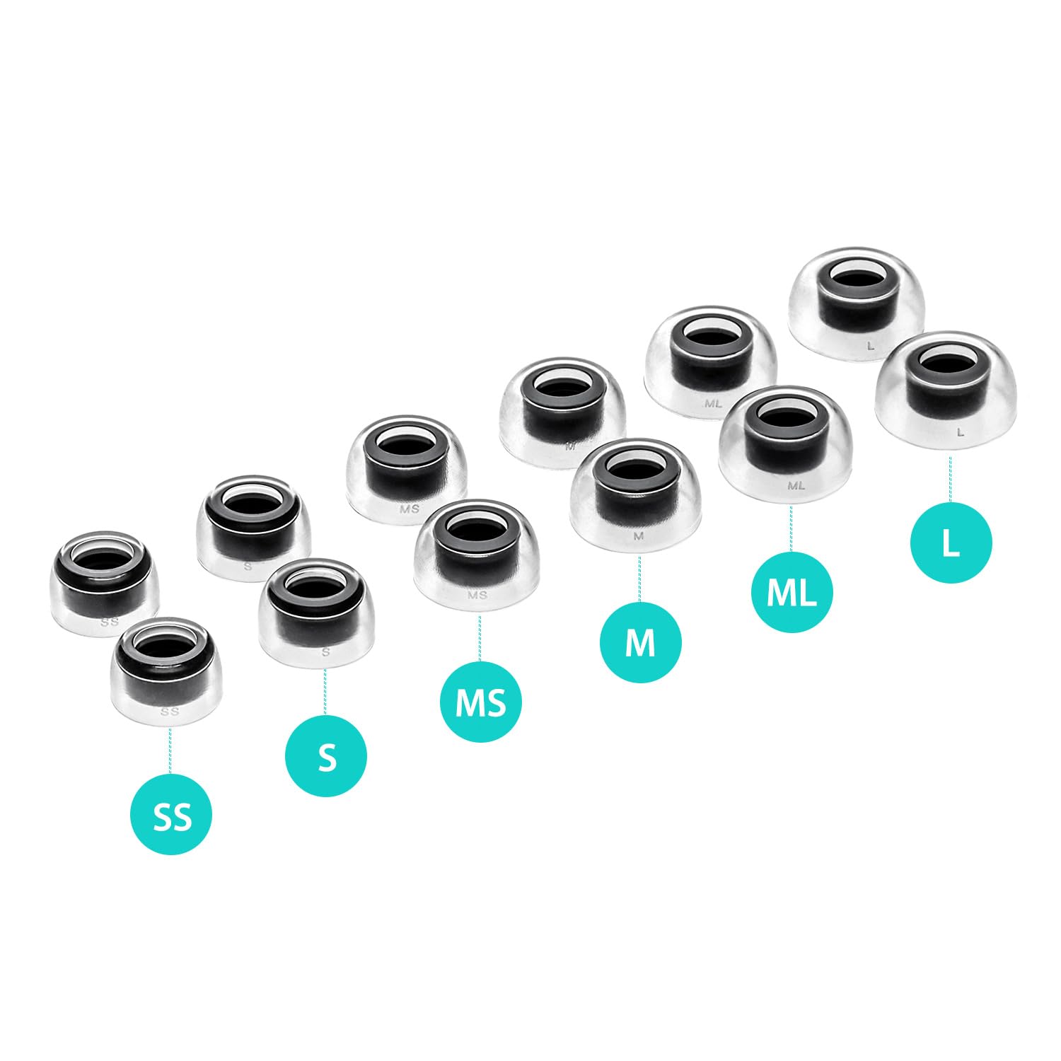 Amazon.com: AZLA Crystal Ear Tips for Bose QuietComfort Ultra 2
