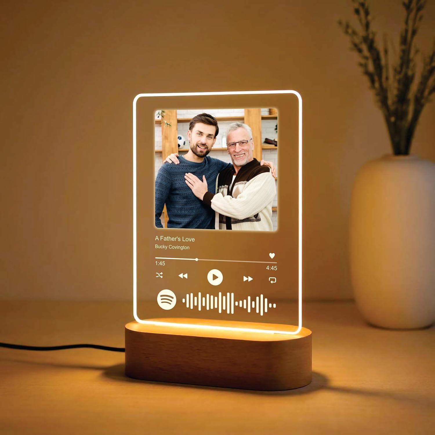 Personalized Spotify Photo Frame - Custom Music Gift -6