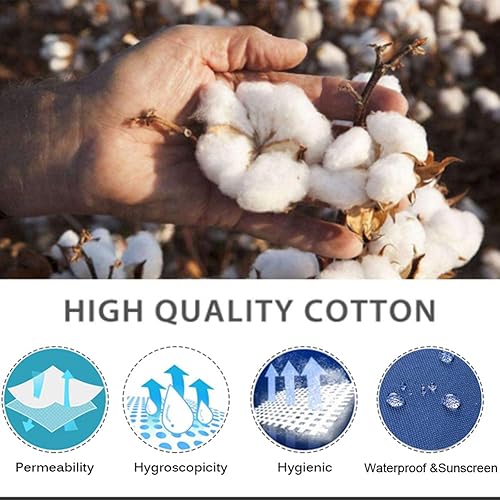 Miniatura 2 de Cojín impermeable para silla de patio, para interiores y exteriores, con estampado floral, repuesto con lazos, cojín para silla mecedora, cojín