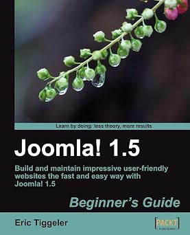 Joomla! 1.5: Beginner's Guide book cover