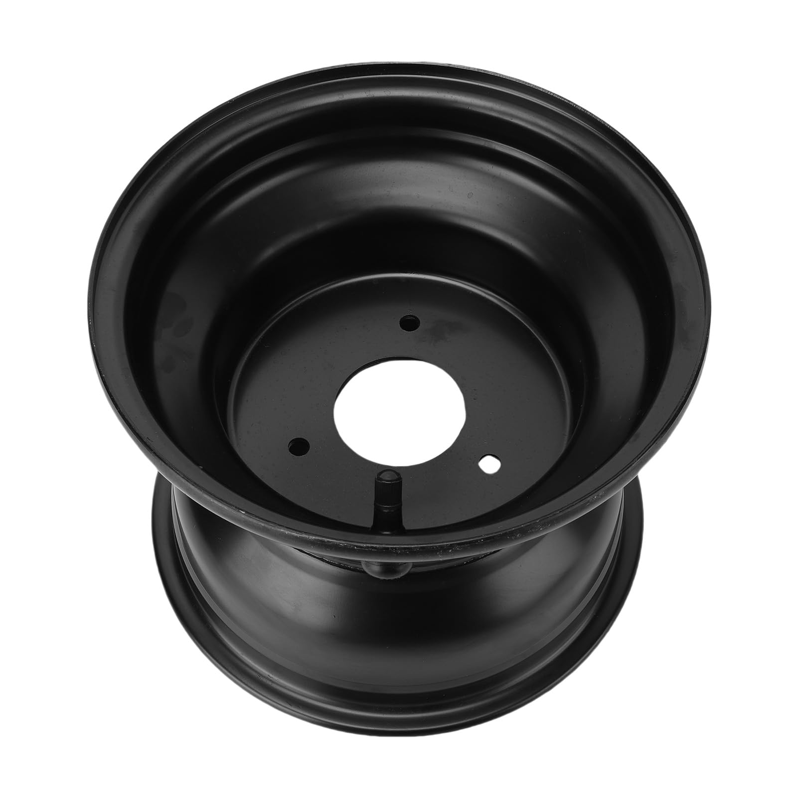 Generic Jante de Roue de VTT 18x9,50-8, Design en Métal Robuste, Aspect élégant pour Quads, Noir (3 tasses)