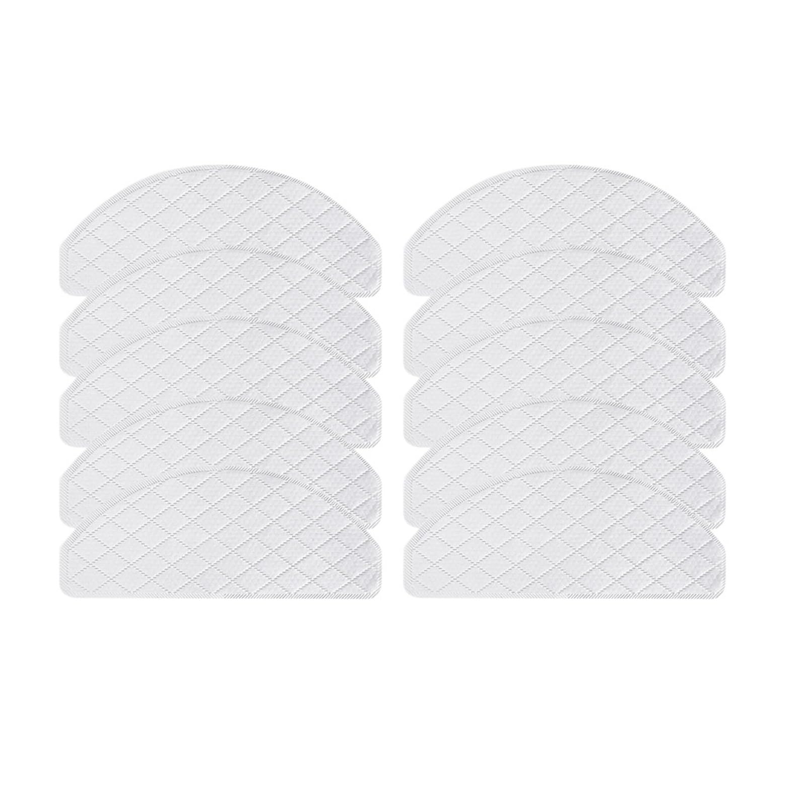 SLAQEYDJS Disposable Mop Cloths Replacement Compatible With Ecovacs Deebot Ozmo T8, T8 AIVI, T8 Max, T9, T9 AIVI, N8, N8 Pro Robotic Vacuum Cleaner(10PCS)