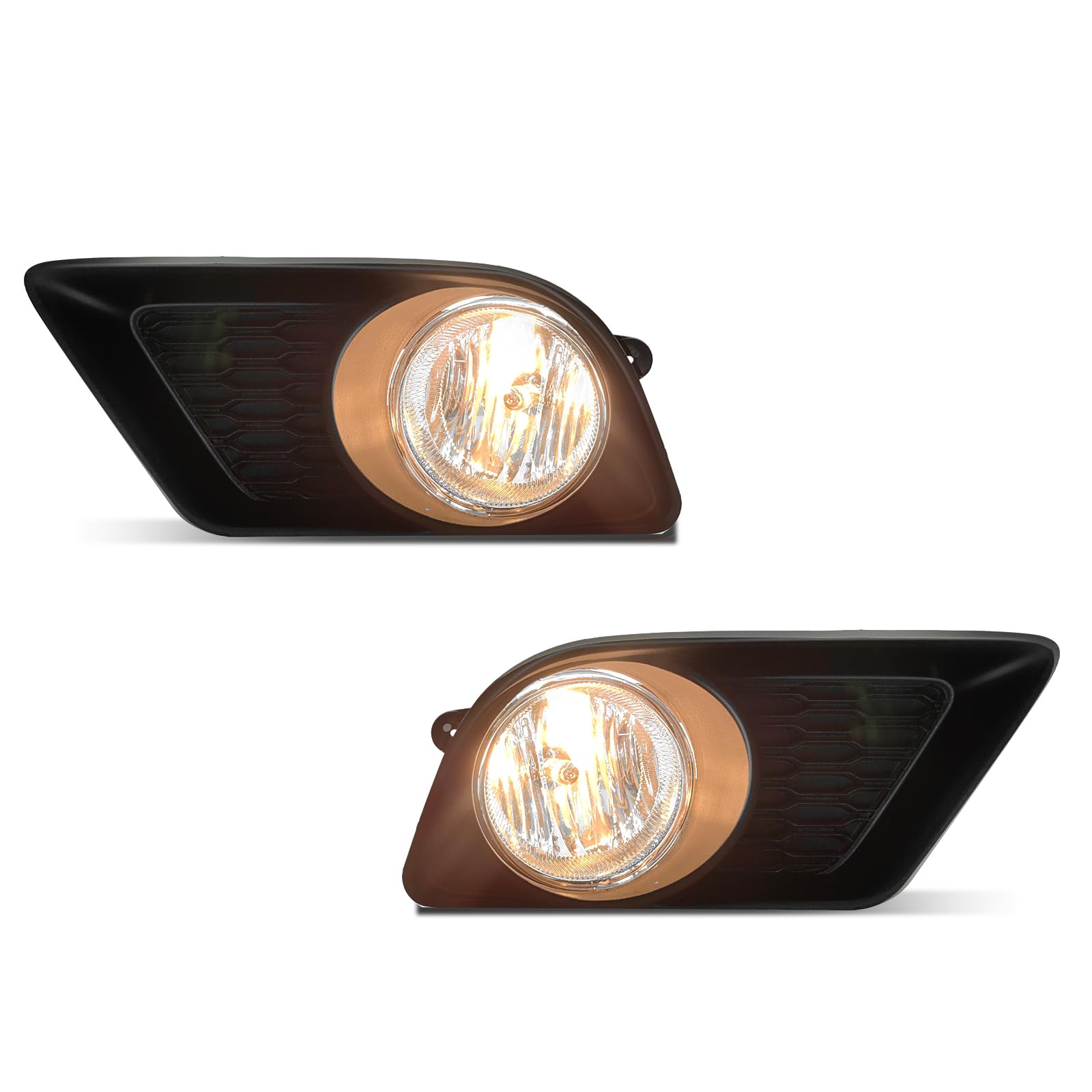 Fog Lights Assembly for 2011 2012 2013 2014 Dodge Charger, A Pair Of Fog  Lamps With Halogen Bulbs And Housings- Clear Lens: Buy Online at Best Price  in UAE