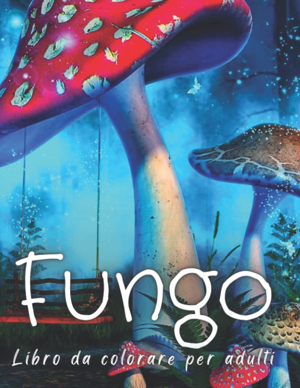 Buy Fungo Libro da colorare per adulti Libro da colorare di funghi per