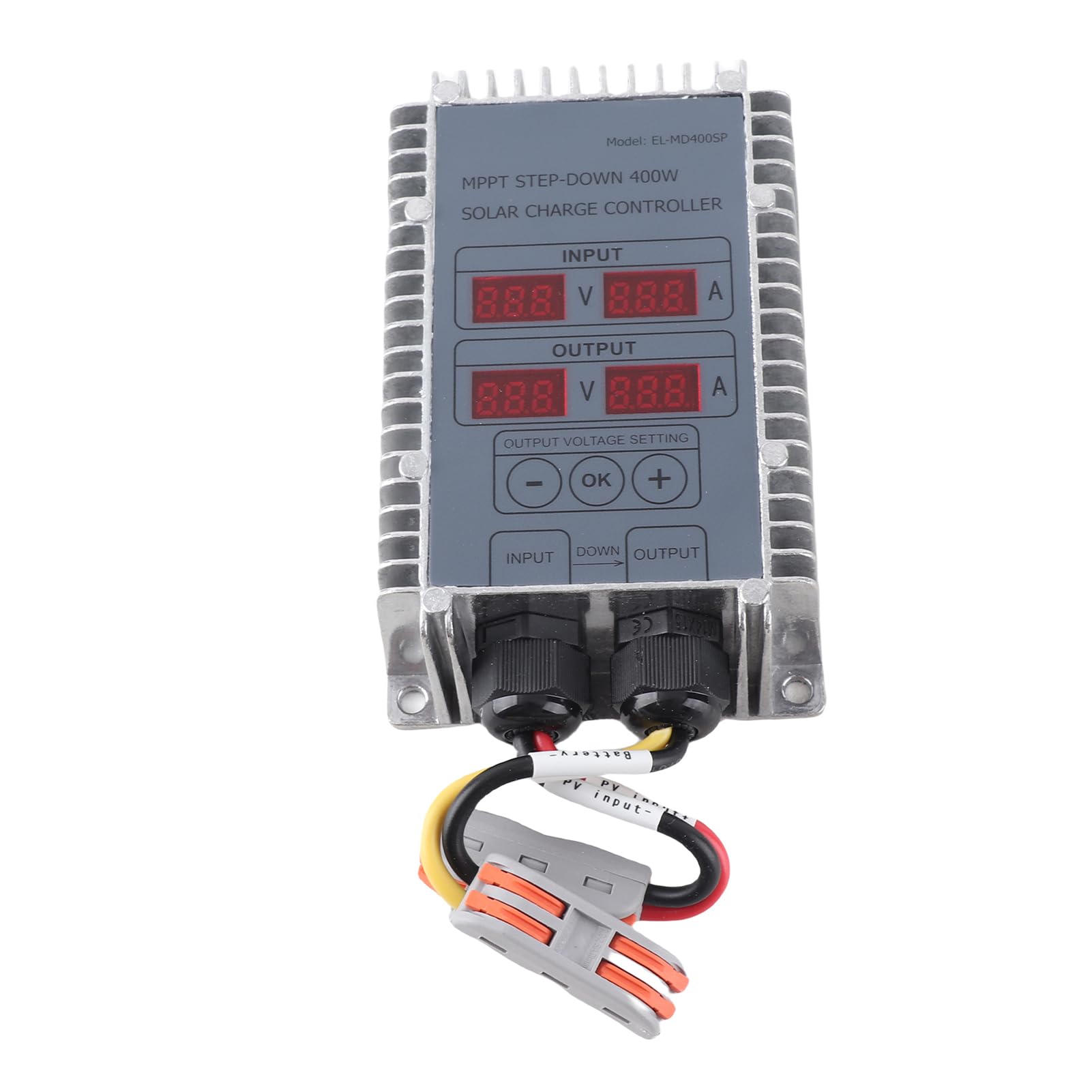 Domary Regolatore di Carica Solare MPPT 200W 300W 400W Display LED