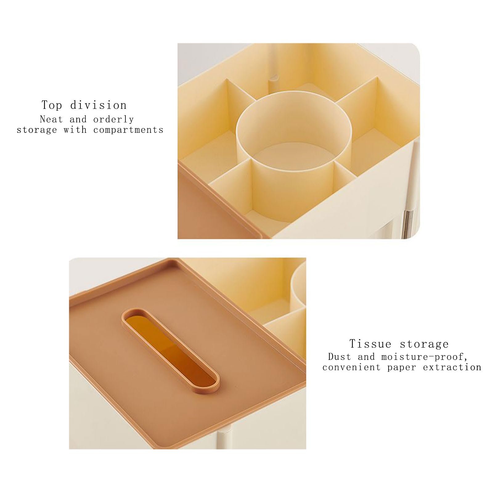 Scaffale portaoggetti in metallo per snack, libri, organizer multifunzionale, carrello da portata a 2 livelli, per cucina e ufficio