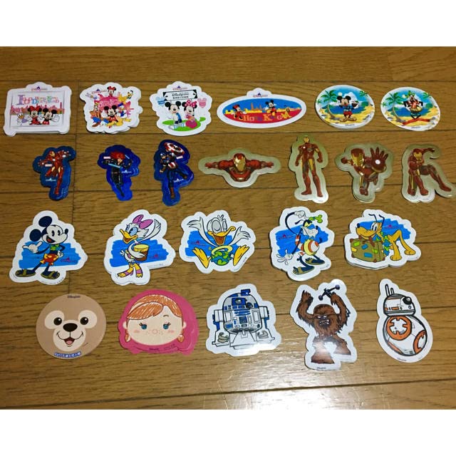 Amazon.co.jp: 香港ディズニー 限定ステッカーシール【 155枚