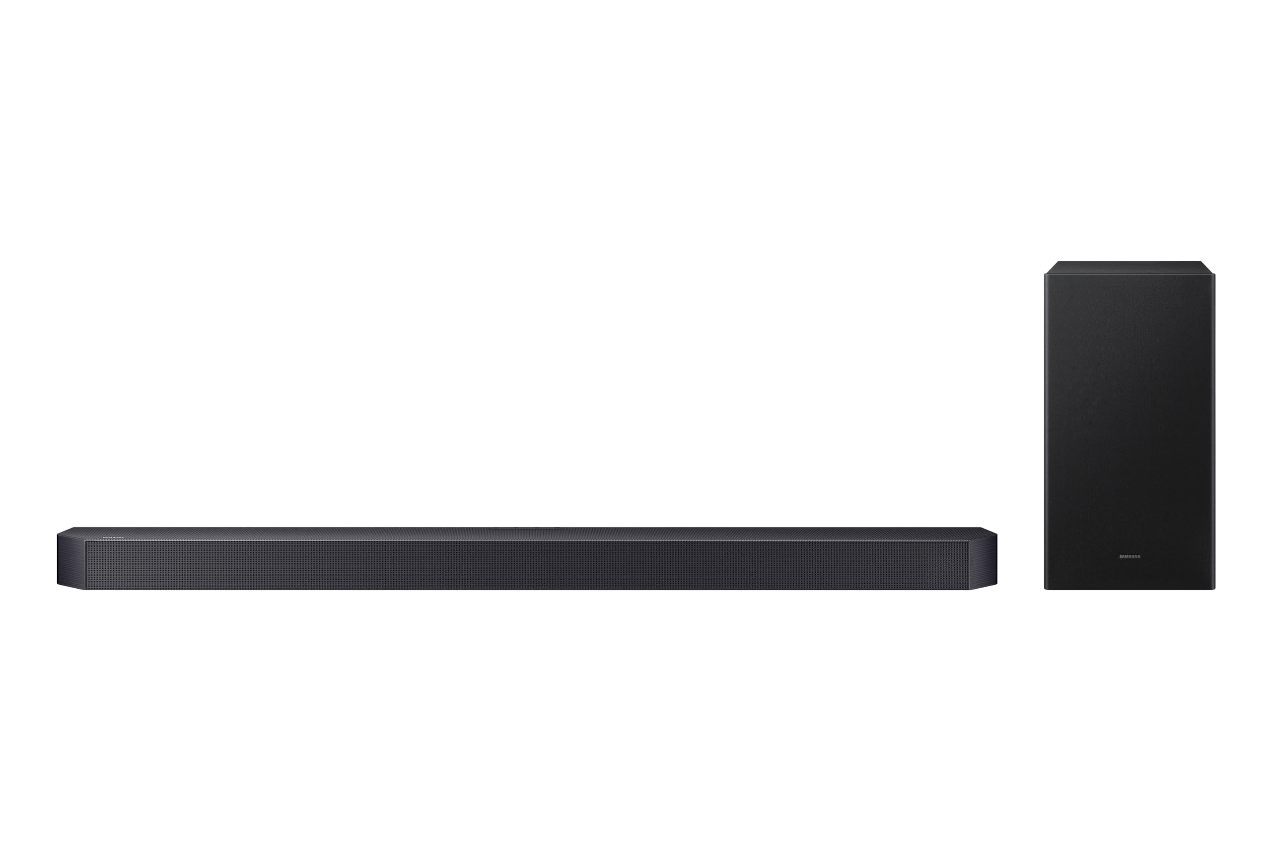 Samsung Sound Bar, Q600F, Dolby Atmos, Wireless, Subwoofer, Surround Sound, 6 Speakers, 3.1.2 Channel, 380 watts, Home Theatre, Dolby DTS, eARC, Bluetooth, AirPlay, Soundbar (HW-Q600F/ZC)