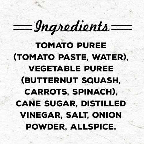 True Made Foods Vegetable Ketchup, Paleo Friendly, Non-GMO, Low Sugar, 17oz Squeeze Bottle, Pack of 2 - Thumbnail 6