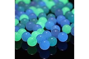Quartz Balls Quartz Beads, 60 Pcs Quartz Pearl Beads Balls 6mm UV...