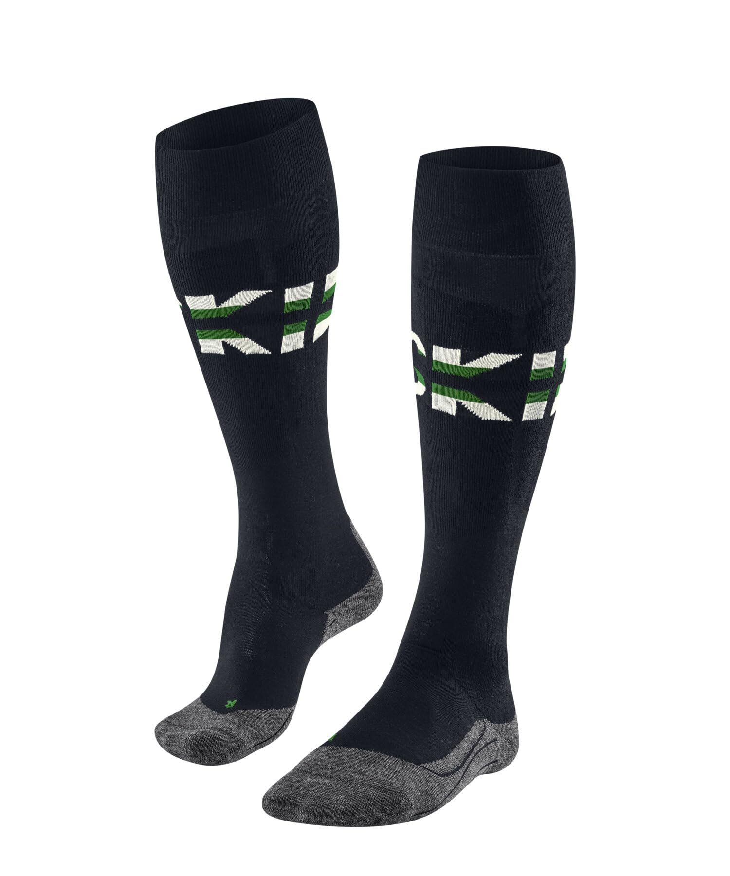 FALKE uomo Uptown Tie calzini lunghi traspiranti cotone sottili rinforzati morbidi cuciture piatte alla punta motivo fantasia brillantezza dei colori per look eleganti casual lavoro 1 paio