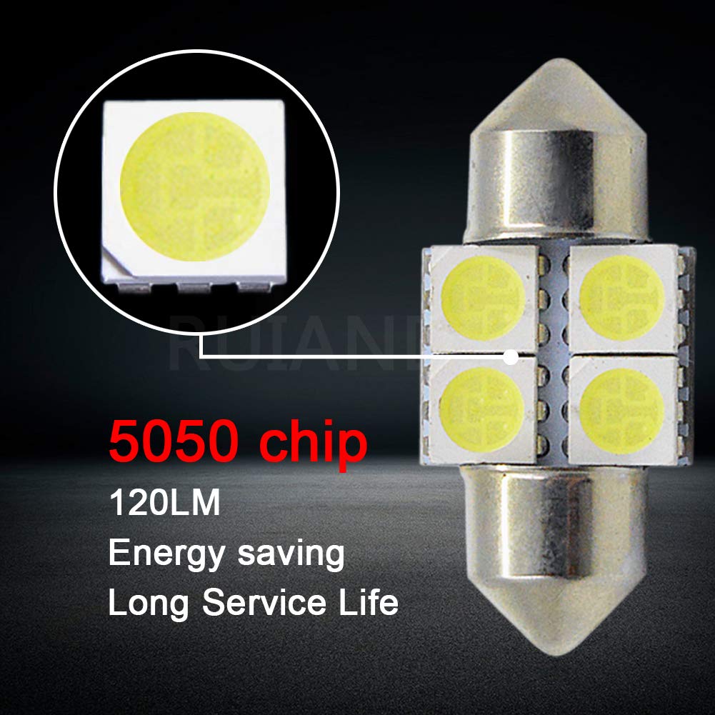 Luci Festone 12V Per Interni Auto Lampadine LED A Festone Ruiandsion