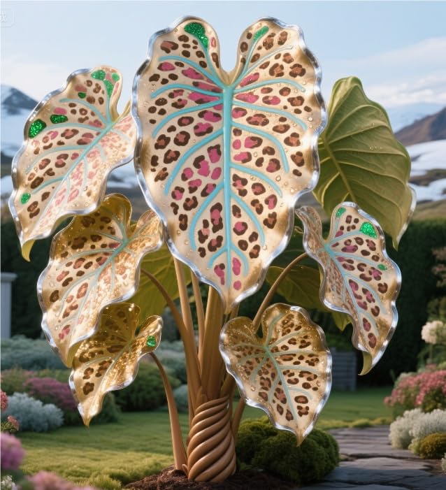 Magnificent Elephant Ear Bulbs in Bulk UK: Hardy Perennial Splendor for Breathtaking Garden Displays-3 Bulbs-E