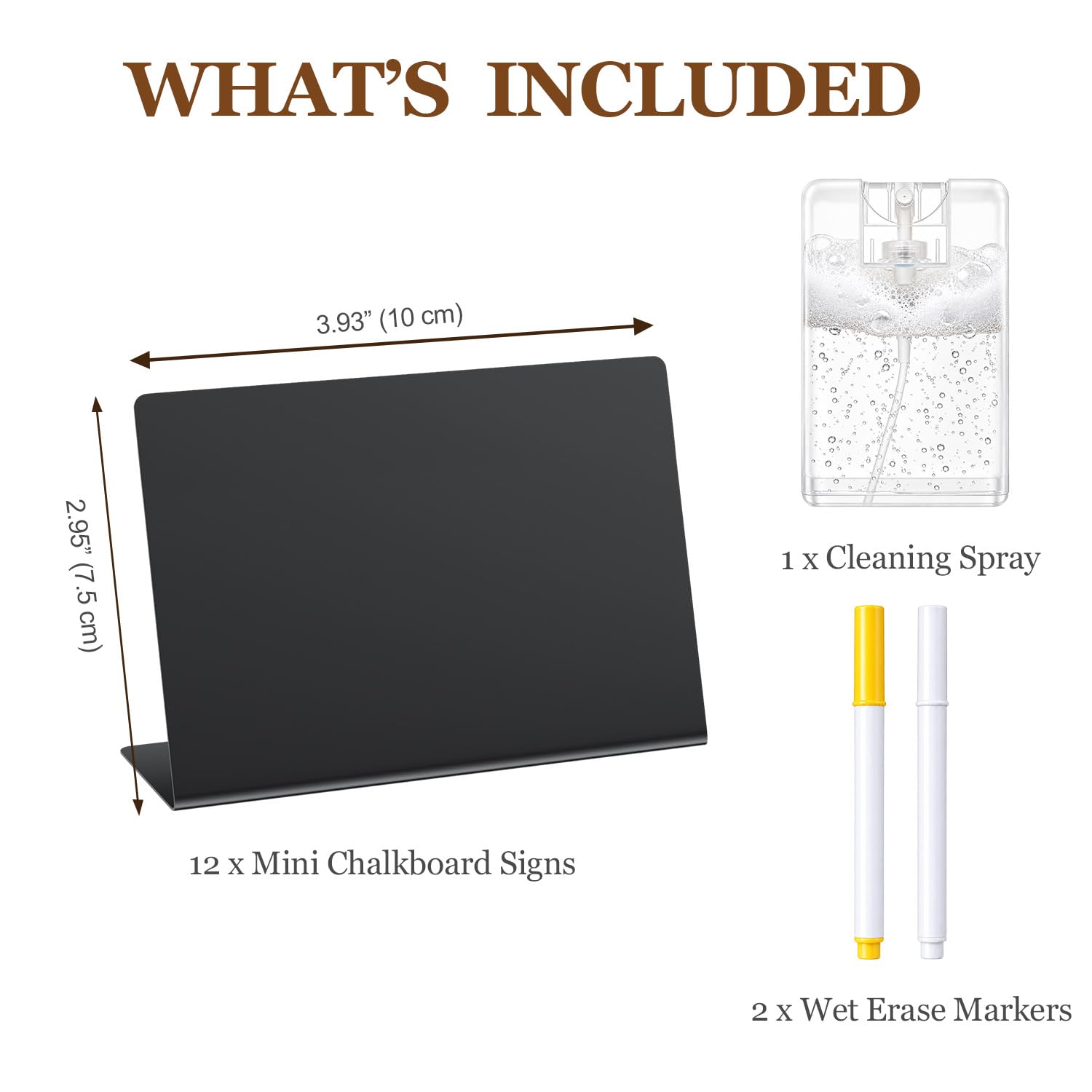 Food Labels for Buffet - Party Chalkboard Signs -7