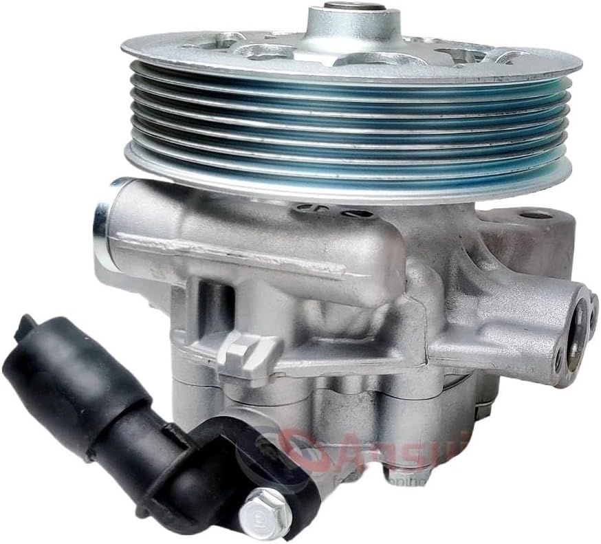 Power Steering Pump Compatible for Accord 2.4L 2003 2004 2005 2006 56110-RBA-E01 56110-RAA-A01 56110-RBB-E01 56110RBBE02 56110RBAE02(With pulley)