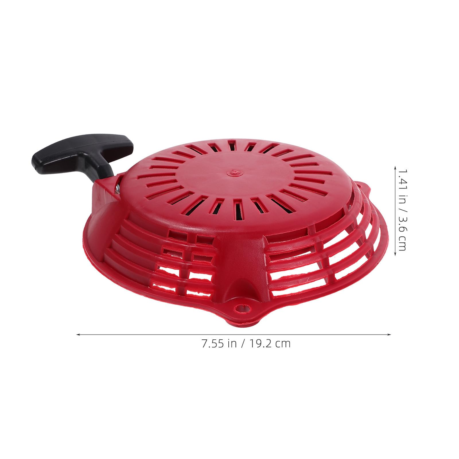 2 Piezas Arrancador de Arranque para Cortacésped de Gasolina Compatible con Repuesto Duradero para Jardín y Césped con Cuerda de Tracción Resistente
