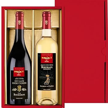 Amazon.co.jp: 御祝 記念日 ワイン 紅白セット フランス 人気