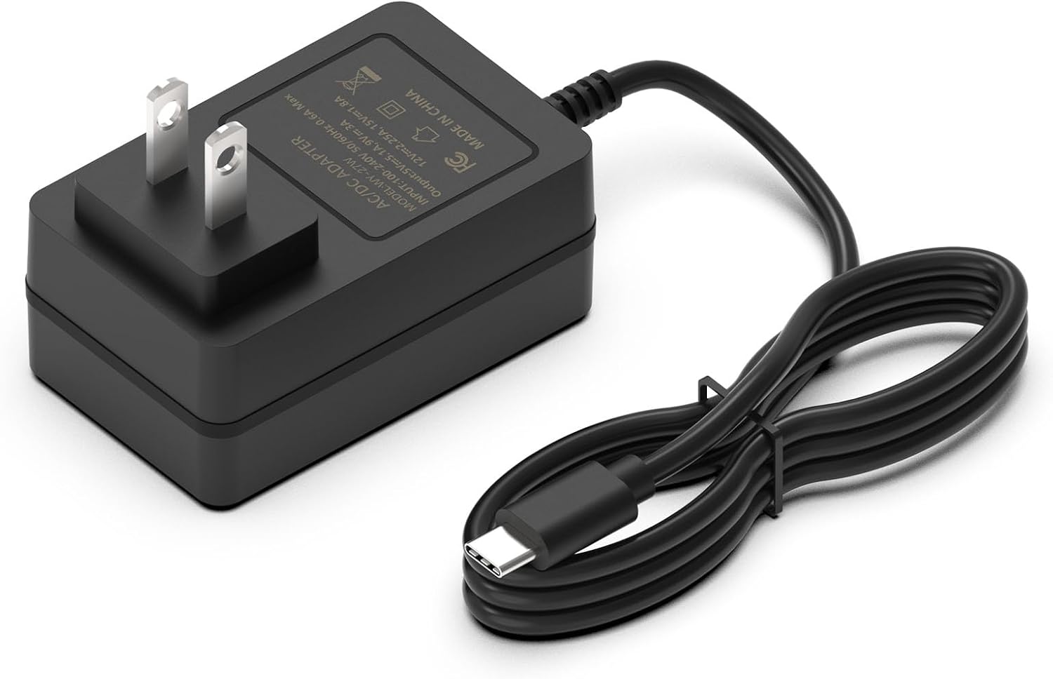Hafiuege Power Supply Compatible with Raspberry Pi 5, 27W USB C 5.1V 5A Power Adapter Charger Compatible with Raspberry Pi 5 8GB 4GB