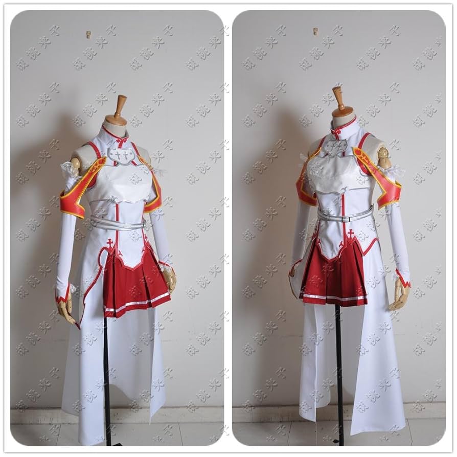 ソードアート・オンライン　アリシゼーション　結城明日奈　ゲーム戦闘服　コスプレ Amazon.co.jp: コスプレ衣装◇ソードアート・オンライン Sword