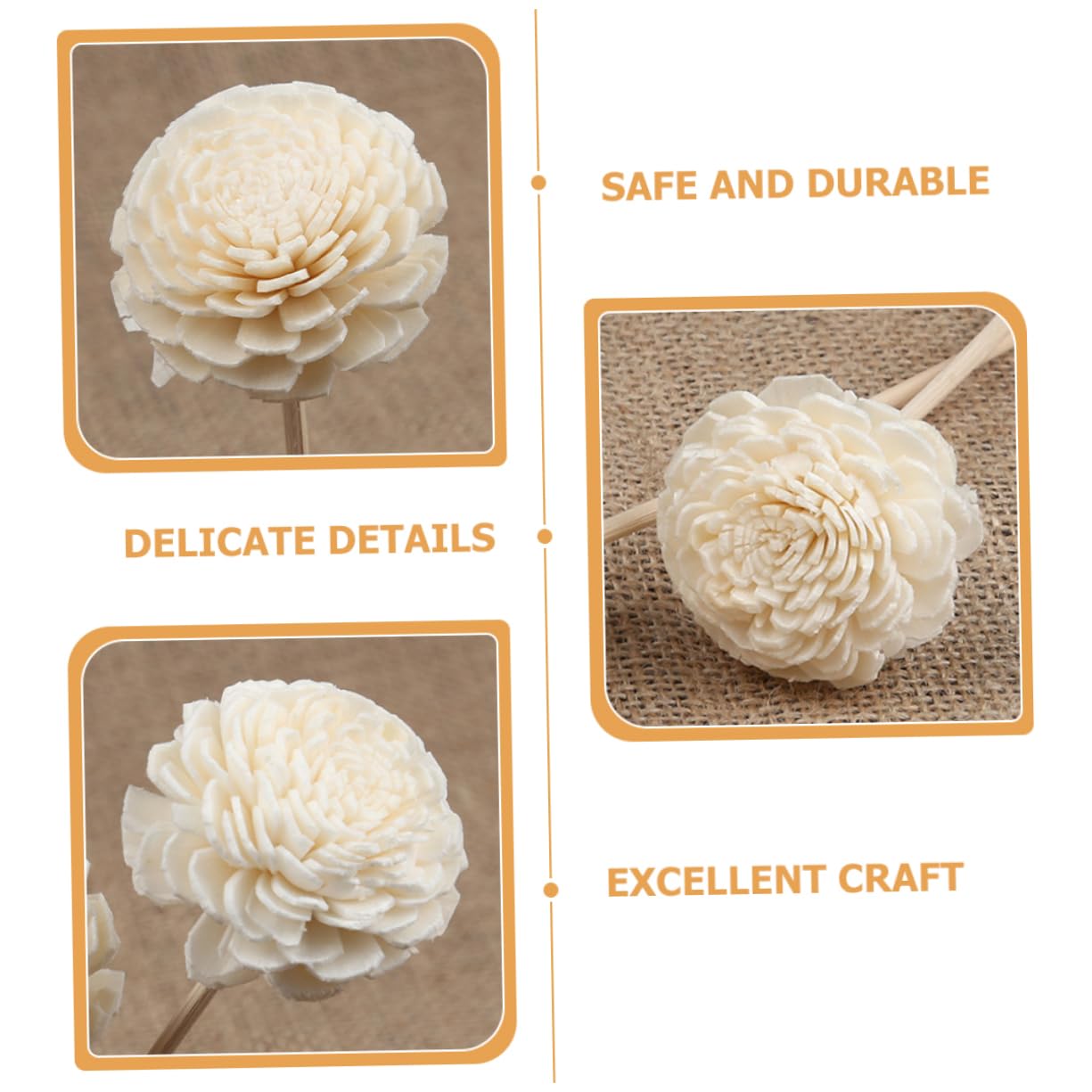 PRETYZOOM 50stücke Rattan Diffuser Sticks Für Aromatherapie Duftstäbchen Für Ätherische Öle Natürliche Raumdüfte Ergänzung Für Zuhause Büro Und Yoga-räume