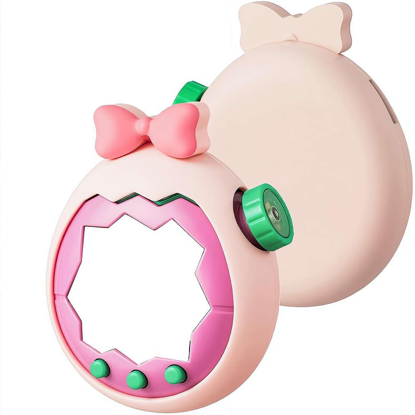 Case for Tamagotchi Paradise, Silicone Protective Cover Skin for Tamagotchi Paradise Game Console - Shockproof, Anti-Slip & Washable Electronic Pet Cover (Pink)