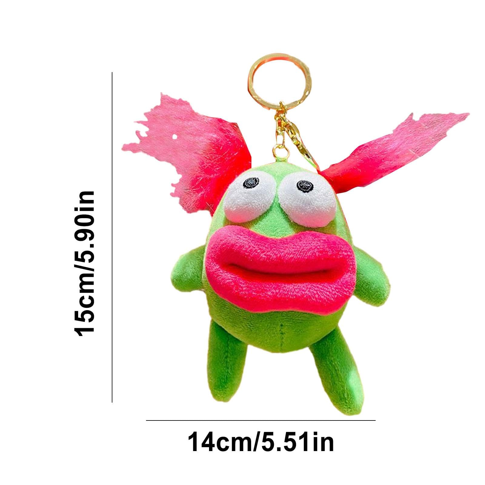 Amazon.co.jp: 面白い人形ぬいぐるみキーホルダー - 多用途の面白い