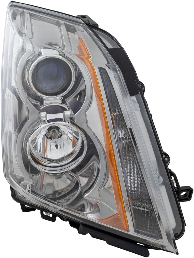 CarLights360: For 2008-2014 Cadillac CTS Headlight Assembly Driver and Passenger Side DOT Certified w/Bulbs-Replaces GM2502309 GM2503309