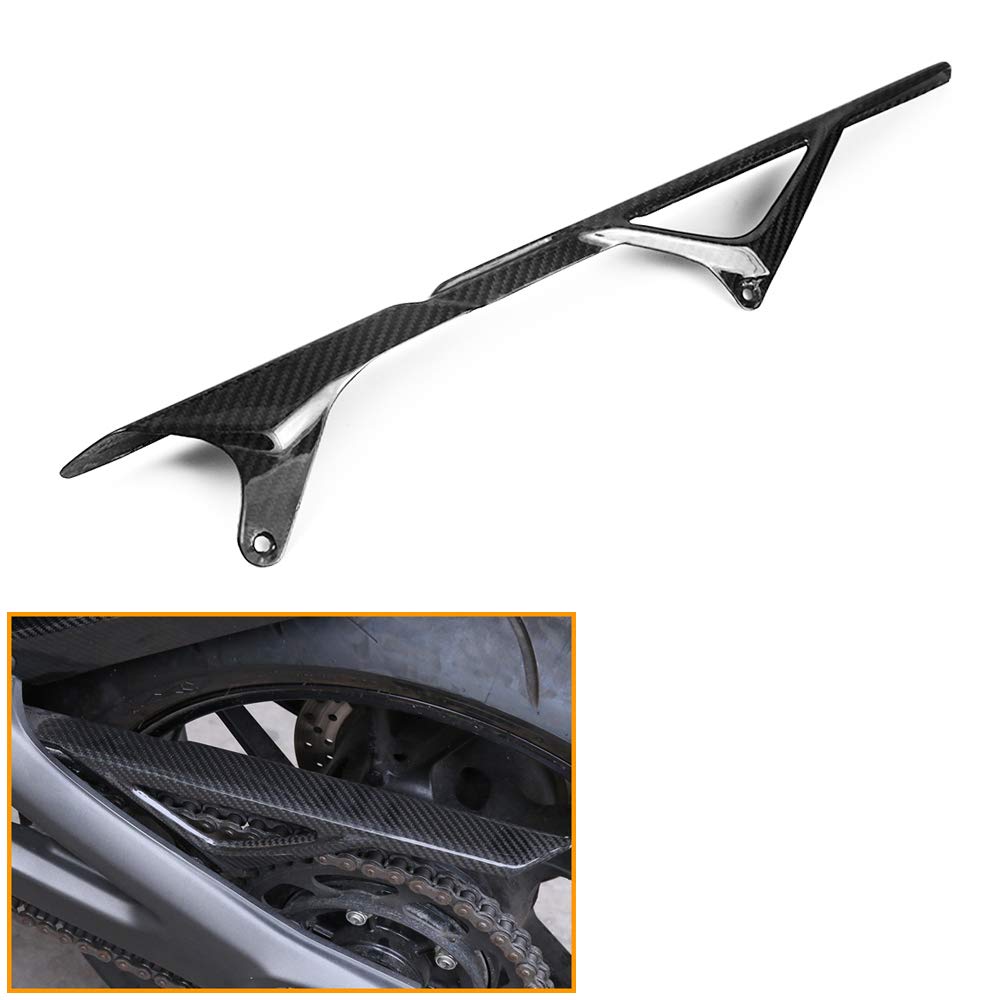 HEINMO Parafango Posteriore In Fibra Di Carbonio 3K Per Yamaha MT-09 / FZ-09 (2014-2020) E XSR 900 (2017-2021) | Parafango Moto In Autoclave, Leggero E Resistente Ai Raggi UV | Twill Lucido - 2