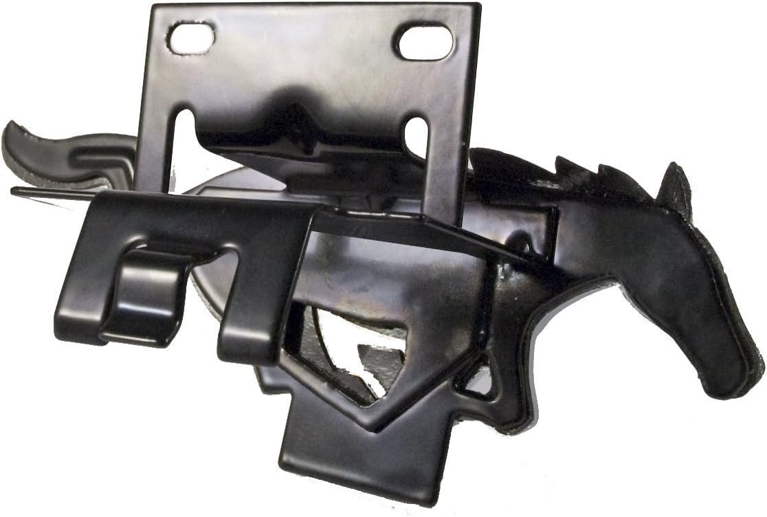 1994-2004 Mustang Chrome Front Grille Running Horse Emblem & Bracket