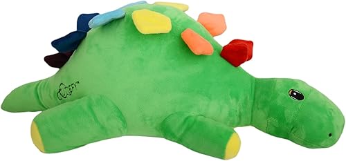 Miniatura 9 de Cutiefy Almohada de dinosaurio de felpa con peso de 4 libras, súper suave, sensorial de 21 pulgadas, juguete de almohada reconfortante para niños y