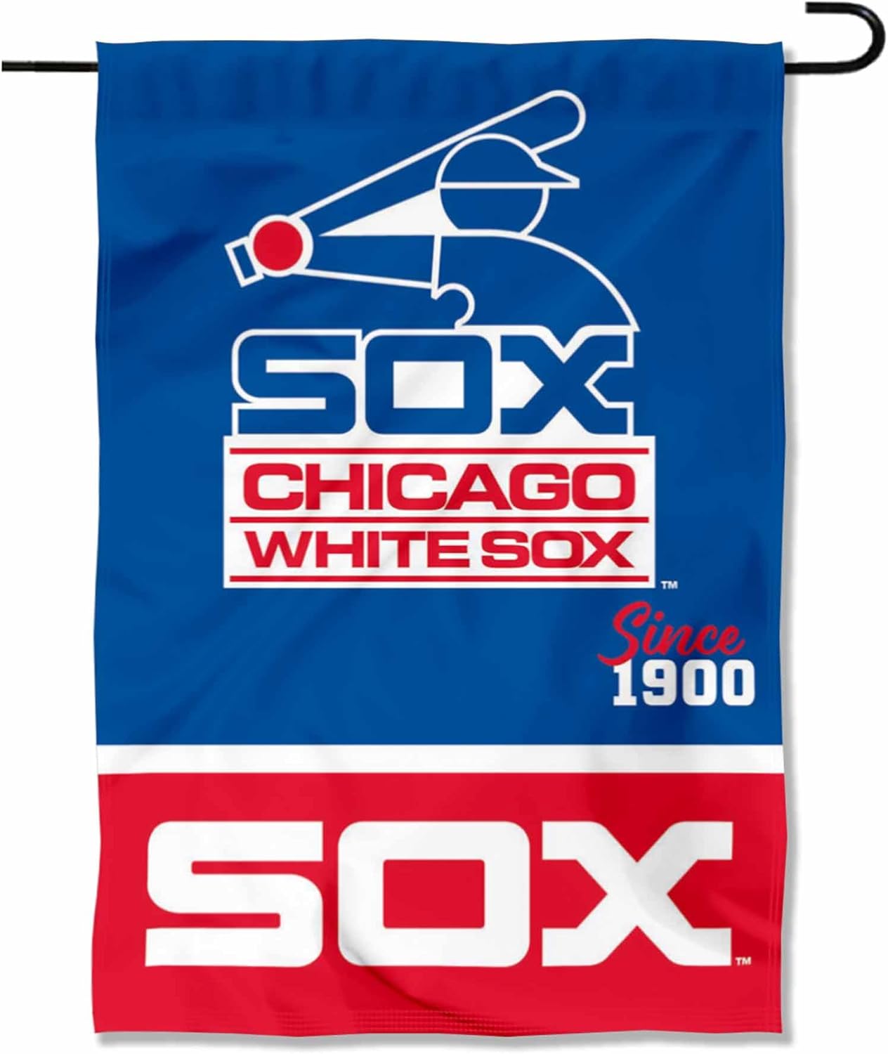 Chicago White Sox Retro Vintage Throwback Double Sided Garden Flag