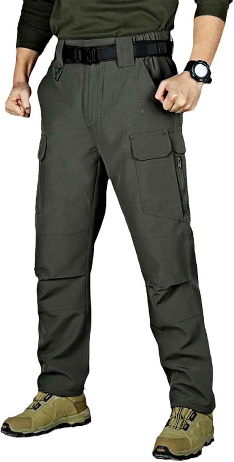 Tactical Pants Men Military Waterproof Multi-Pocket Army Trousers Male Outdoor Wear Resistant Combat Cargo Joggers