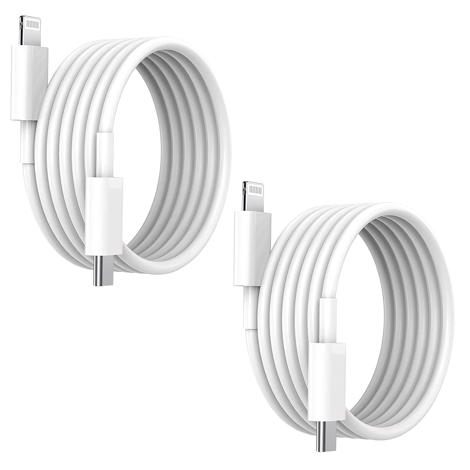 Esbeecables [Apple Mfi Certified] Usb C To Lightning Cable,2 Pack 6.6Ft