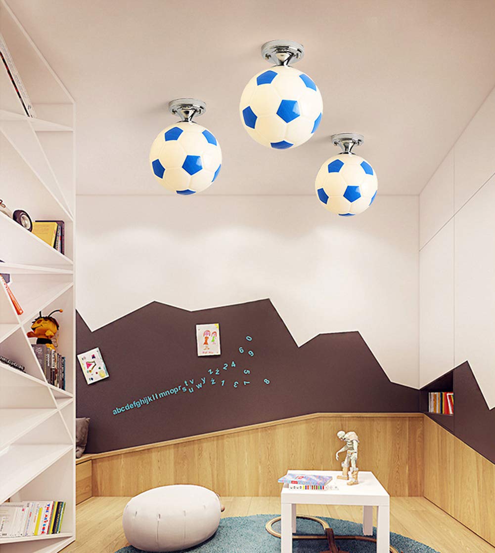 Basketball Lustre, Lumière Suspendue En Verre Créatif Moderne, 12" Basketball Hoop Chandelier Pour Salle De Jeux Enfants Chambre Jardin D'enfants