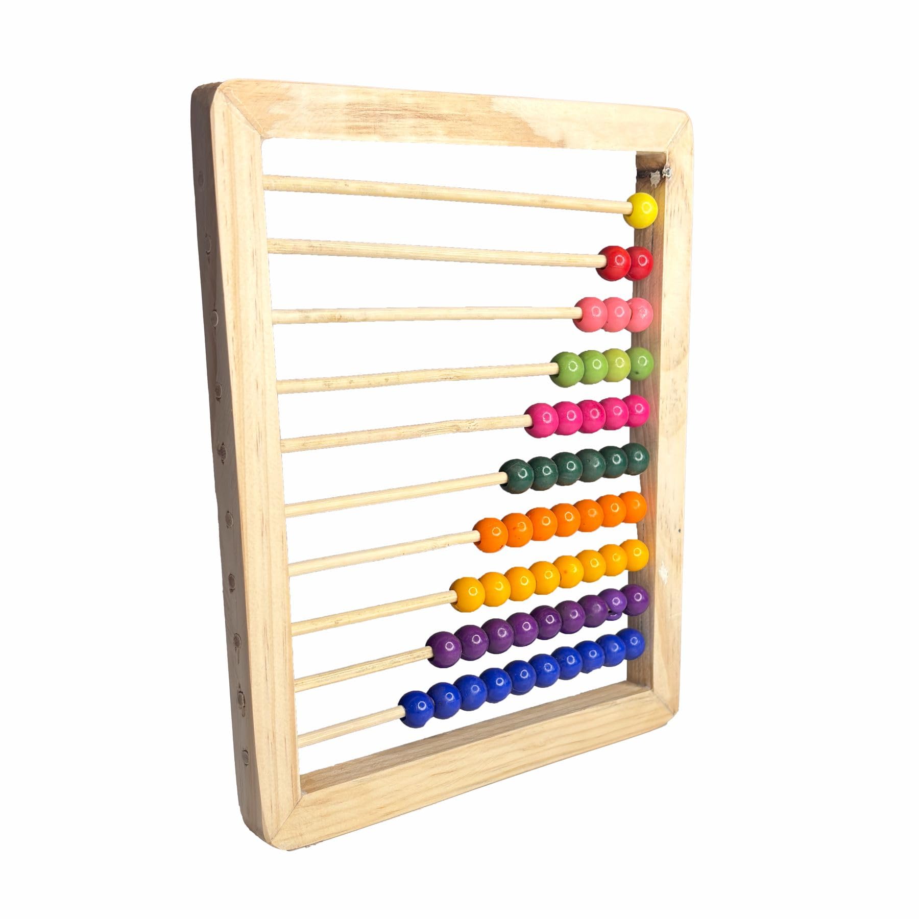 Mother Touch Toy Wooden Abacus Board for Kids - Learn Math and Colours in a Fun Way. 3