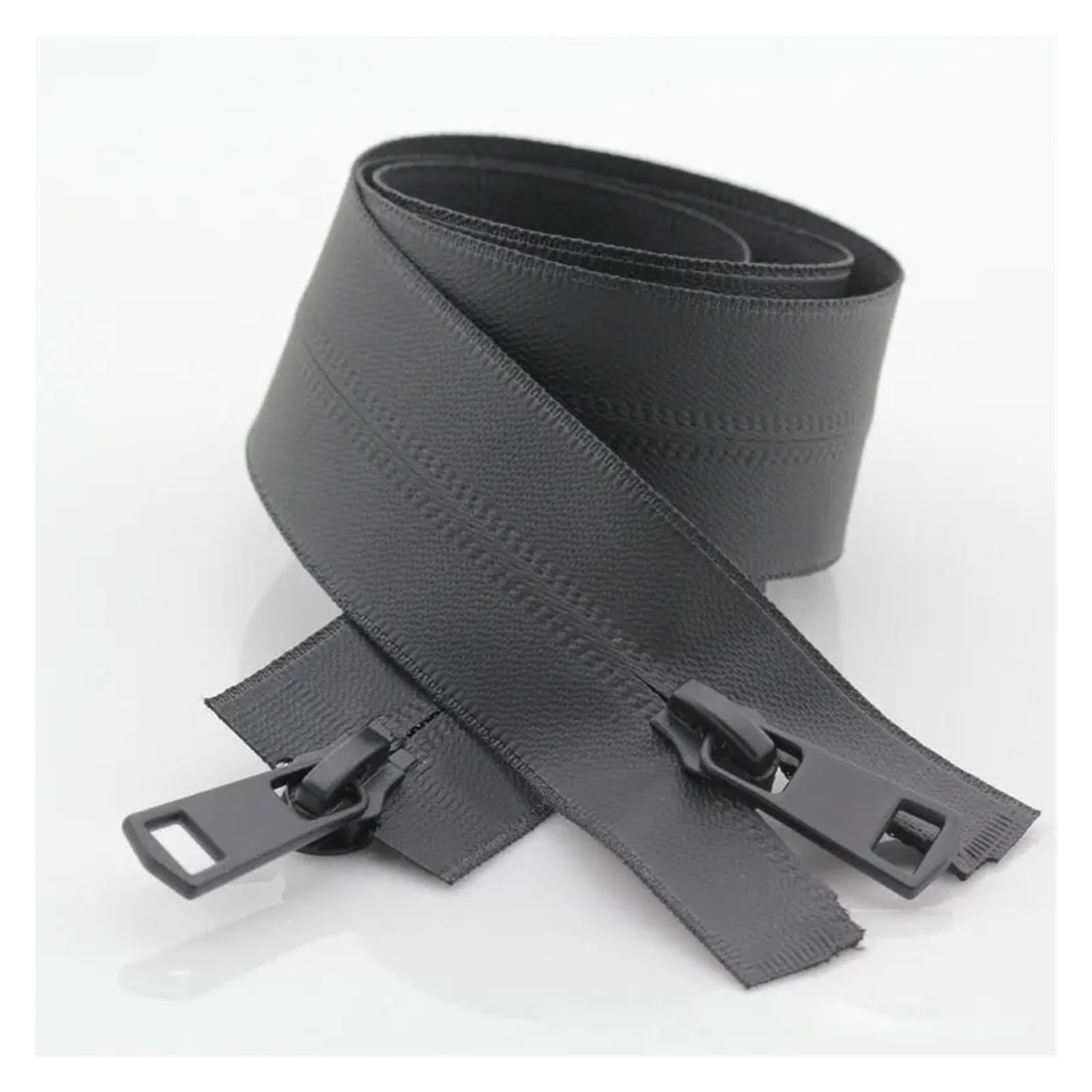 Zip， Double Slider DIY Sewing Jacket Bags Zip Repair Accessory(A,80CM)