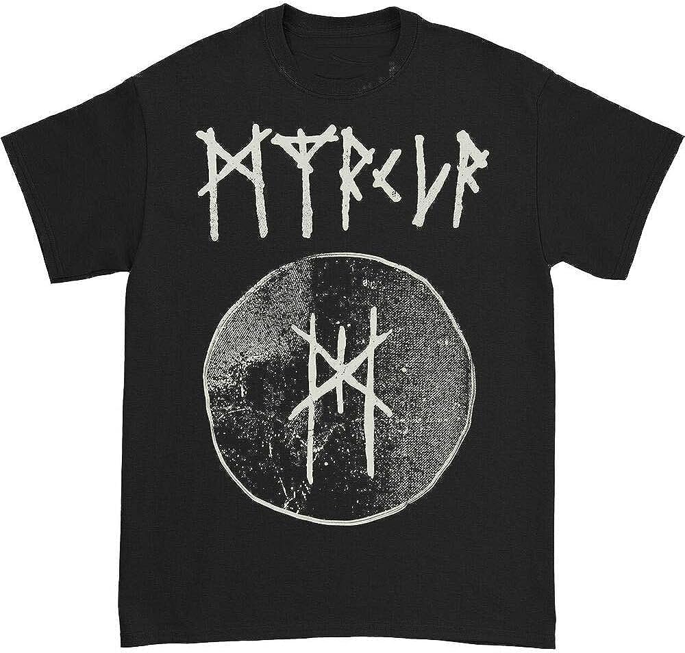 DONGNODQ Myrkur Men's Myrkur T-Shirt Black(3X-Large)