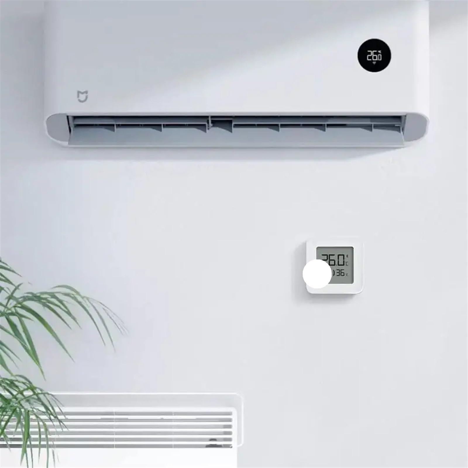 Igrometro digitale da interno, Monitor della temperatura ambiente Termometro digitale Sensore di umidità Bluetooth, 1/2/3/4 pz(4pcs)