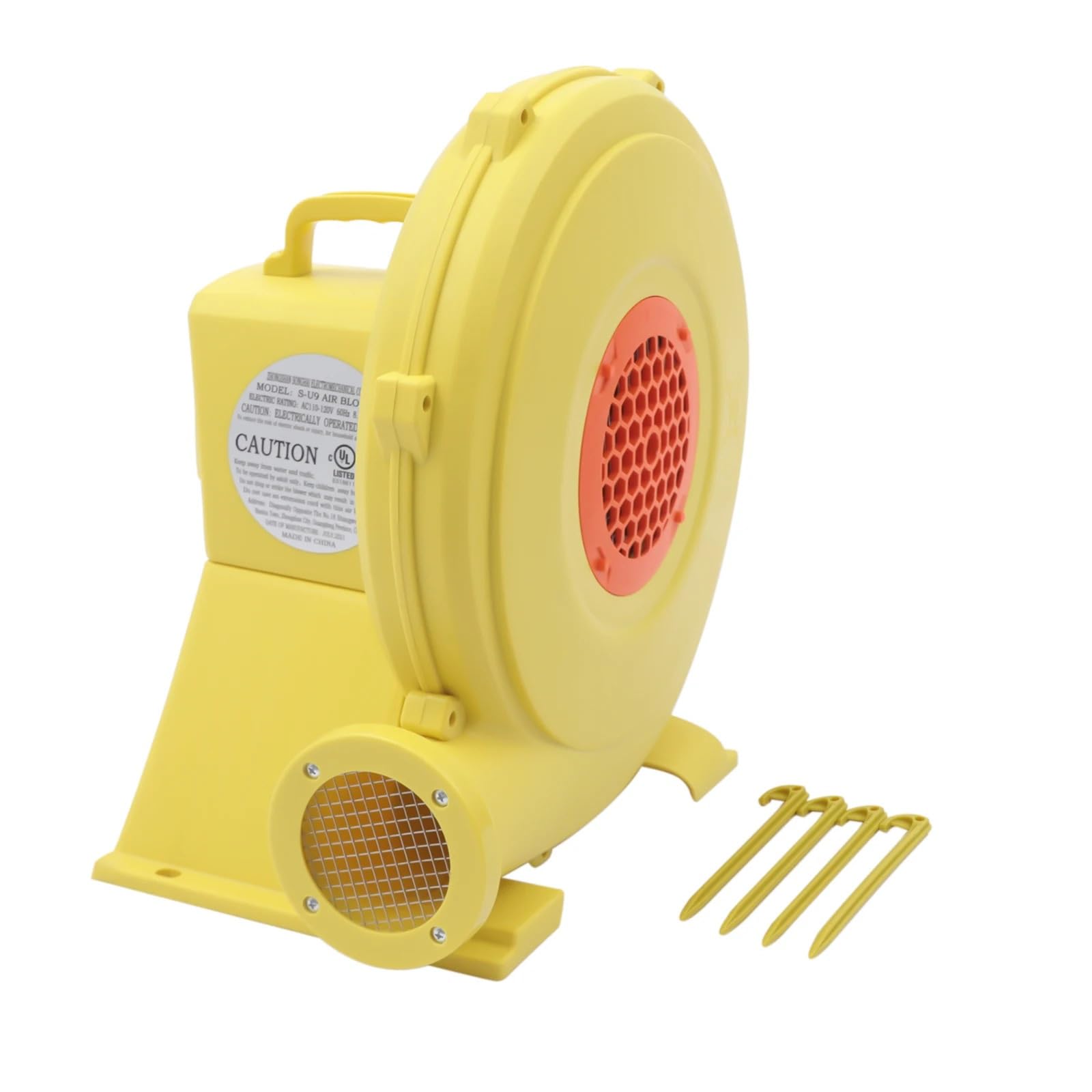 Gqnblvhzupdm One Color Centrifugal Blower, Air Blower Pump Fan Commercial Inflatable Bouncer Smooth Operation For Bounce House And Bouncy Castle