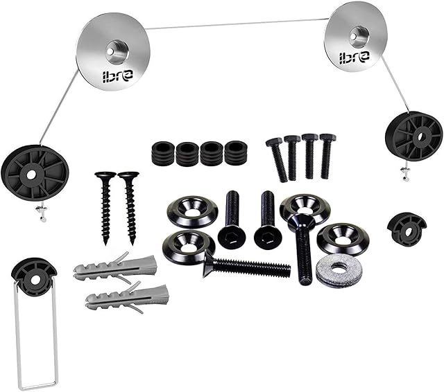 IBRA Ultra Slim Wall Mount Bracket System for Samsung, LG and Philips LED,LCD,OLED TV. Fits most 13" to 70" Screens