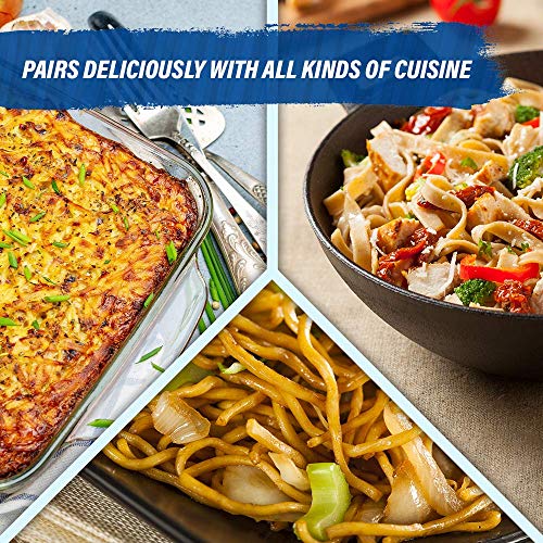 Chusternoodle Fettucine Short Egg Noodles | 3 Pack Of Wide Enriched Medium Size Noodle Pasta For Soup, Ramen, Stroganoff, Stir Fry Lo Mein & Other Asian Fare | Low Sodium, Kosher Pareve Pappardelle #TOP5