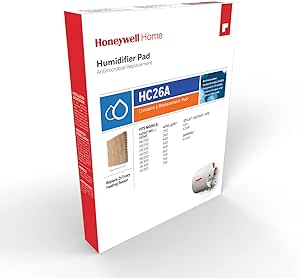 Honeywell Home HC26A1016/U Whole House Humidifier Replacement Pad (White) 13.25 x 10 x 1.5 inches