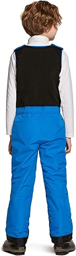 Miniatura 3 de TSLA - Overol con peto invernal para bebés, niñas y niños pequeños, para nieve, snowboard y esquí, de tela antidesgarro Ripstop, impermeable con