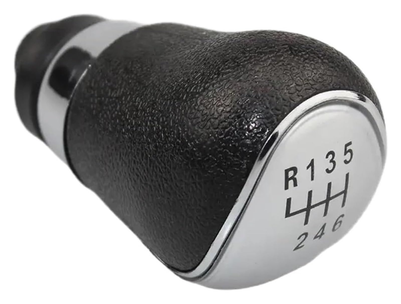 Utongmu Silver Manual Gear Shift Knob For Focus 2 Mk2 Fl Mk3 Mk4 Mk7 For Mondeo For Kuga For Galaxy 5 6 Speed Car Styling Manual Gear Shift Knob(,6 Speed)