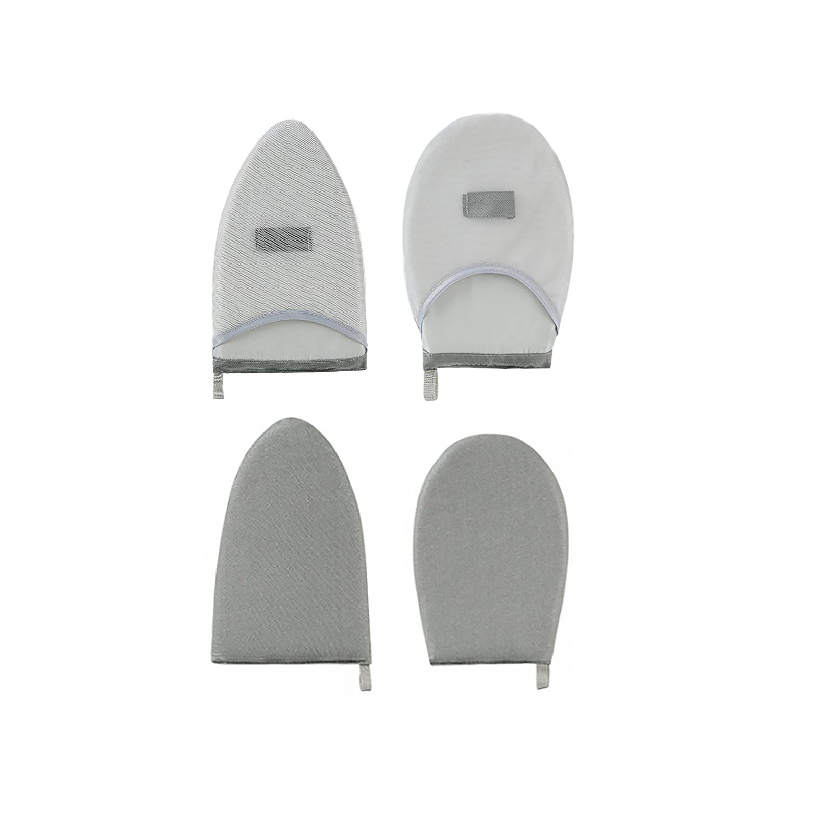 IUSOT 2 Pack Garment Steamer Ironing Gloves, Waterproof Anti Steam Mitt with Finger Loop, Heat Resistant Garment Steamer Mitt, Garment Steamer Accessories for Clothes