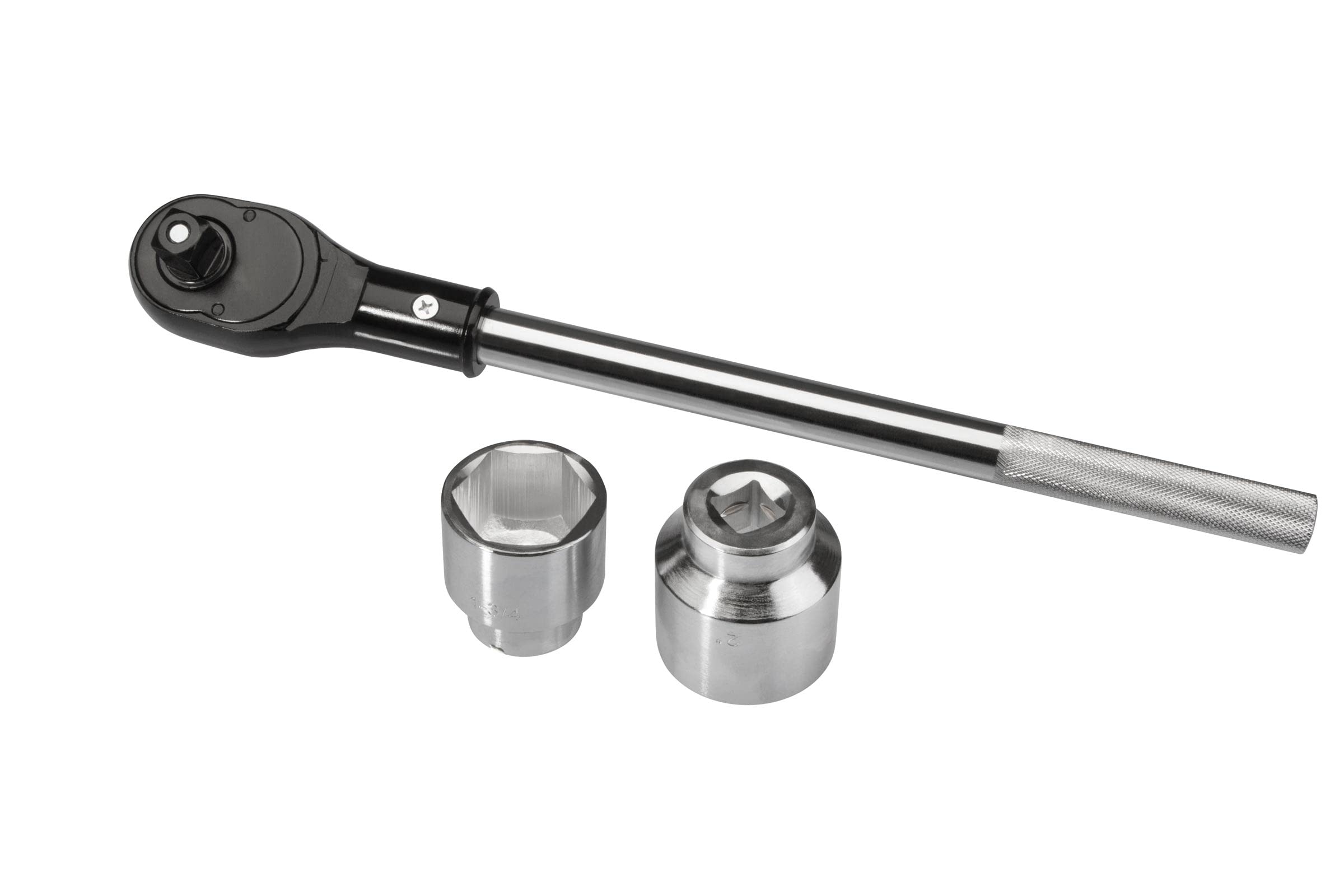 otgerlensker products Coffret de douilles 6 pans métriques 3/4 avec clé cliquet et rallonges, 22 pièces, 19-50 mm